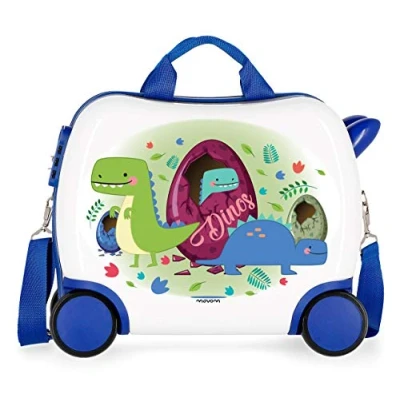 Abbildung von Movom Happy Time Kinder Koffer Mehrfarbig 41x34x20 cms Hartschalen ABS Kombinationsschloss 25L 2Kgs 4 Räder Handgepäck