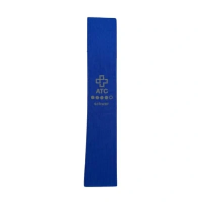 Abbildung von ATC Handels GmbH Fitnessbänder Loop Textil 32x5,8cm in verschiedenen 5 Stärken 1 oder Stück für Kraftsport, Yoga, Gymnastik Widerstandsbänder, Sportband, Gymnastikband (5, schwer)
