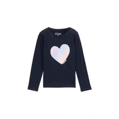 Abbildung von TOM Tailor Langarmshirt für Kinder, Größe: 128/134, Sky captain blue