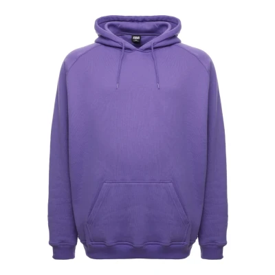 Abbildung von Urban Classics Blank Hoody Kapuzenpullover, Herren, Größe: 3XL, Ultra violet