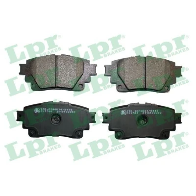 Abbildung von LPR 05P2202 Bremsbelagsatz TOYOTA: RAV4 V, Corolla XII Hatchback, Saloon