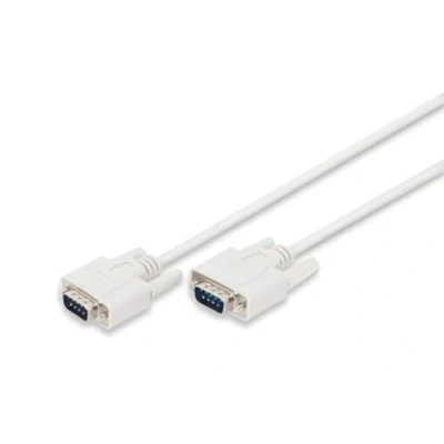 Abbildung von DIGITUS Serielles Anschluss Kabel D Sub 9 zu Stecker 3.0m RS 232 485 Beige