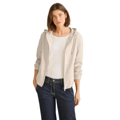 Abbildung von CECIL Damen B212593 Blouson mit Kapuze, Pearl beige, XXL