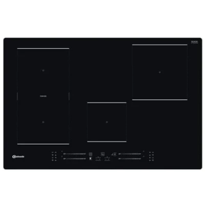 Abbildung von Bauknecht Induktions Kochfeld BS 2677C AL / 77 cm/Flexi Zone/Booster/Automatik Funktionen/Timer/Schmelzstufe/Restwärmeanzeige