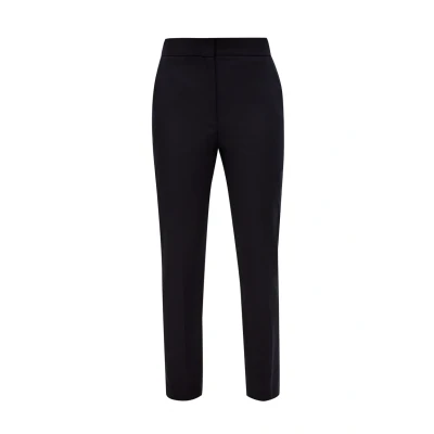 Abbildung von s.Oliver Black Label Stoffhose, Damen, Größe: 34, Navy