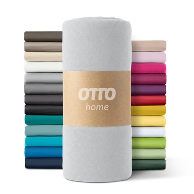 Abbildung von OTTO home Spannbettlaken "PAPRIKA" Bettlaken Laken in zwei Qualitäten: Fleece &amp; Jersey, schnelltrocknend