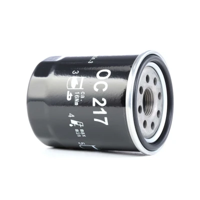 Abbildung von MAHLE ORIGINAL OC 217 Ölfilter mit einem Rücklaufsperrventil Anschraubfilter SUZUKI: SWIFT 3, Vitara IV Off Road, SX4 I Hatchback