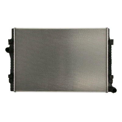 Abbildung von DENSO DRM32049 Kühler, Motorkühlung 650 456 27 VOLKSWAGEN: Passat B8 Variant, Golf 7, 7 SEAT: Leon III ST, Hatchback