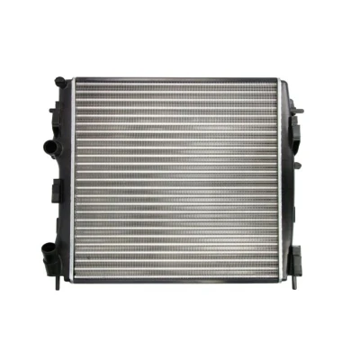 Abbildung von THERMOTEC D7R006TT Kühler, Motorkühlung Aluminium 480 490 34 Schaltgetriebe Kühlrippen gelötet RENAULT: Kangoo I