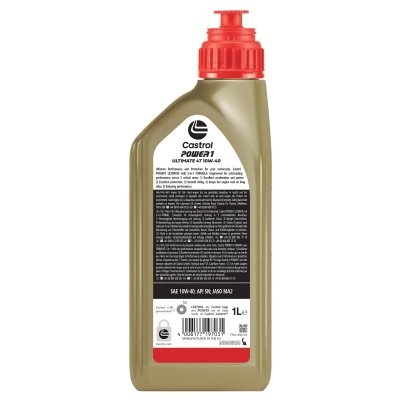 Abbildung von Castrol Power 1 Ultimate 4T 10W 40 1l Motoröl 15FFA3