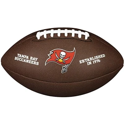 Abbildung von Wilson American Football NFL TEAM LOGO, Offizielle Größe, Mischleder