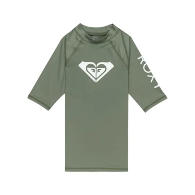 Abbildung von Roxy Wholehearted KURZÄRMLIGER Surfshirt für Kinder, Größe: 140, Green