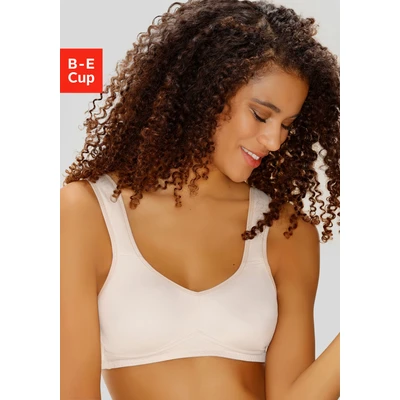 Abbildung von Lascana Tshirt BH, Damen, Größe: 100C, Puder