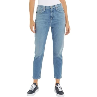 Abbildung von Tommy Jeans HIGH RISE Slim Fit, Damen, Größe: 26x28, Denim medium