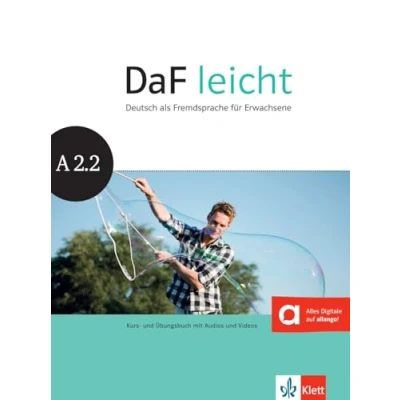 Abbildung von DaF leicht A2.2: Deutsch als Fremdsprache für Erwachsene. Kurs und Übungsbuch mit Audios Videos (DaF leicht: Erwachsene)