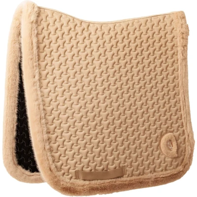Abbildung von Kentucky Horsewear Schabracke Fake Fur Onion Quilt Dressur BeigeVerkauft von Agradi