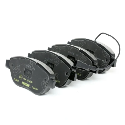 Abbildung von TEXTAR 2370802 Bremsbelagsatz mit integriertem Verschleißwarnkontakt Bremssattelschrauben Zubehör FIAT: Stilo Hatchback, BRAVO 2