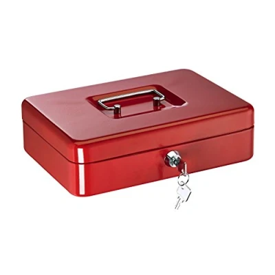 Abbildung von ALCO Albert 842 12 Geldkassette, 250 x 170 75 mm, rot