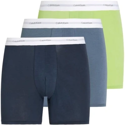 Abbildung von Calvin Klein Underwear Boxershorts »BOXER BRIEF 3PK«, (Packung, 3 St., 3er Pack), mit Logobund