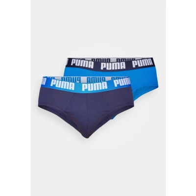 Abbildung von Puma MEN Everyday Brief 2 PACK Slip, Herren, Größe: Small, True blue