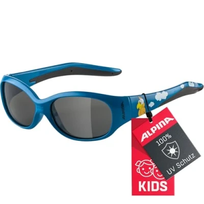 Abbildung von ALPINA FLEXXY KIDS Flexible und Bruchsichere Sonnenbrille Mit 100% UV Schutz Für Kinder, highway shop, one size