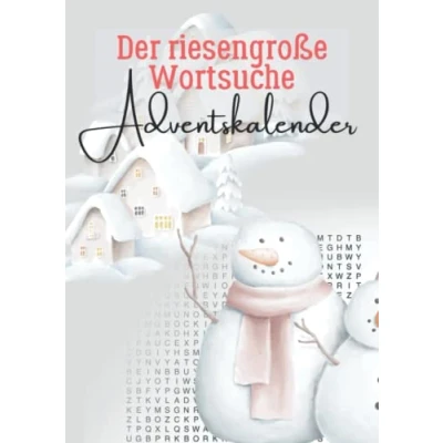 Abbildung von Der riesengroße Wortsuche Adventskalender: 120 Rätsel für die Weihnachtszeit das XXL Rätselheft Erwachsene und Senioren