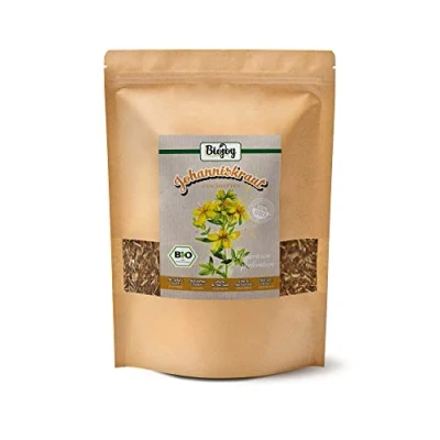 Abbildung von Biojoy BIO Johanniskraut Tee (500 g), getrocknet und geschnitten, Kräutertee (Hypericum perforatum)