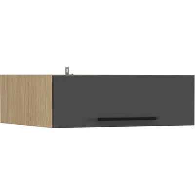 Abbildung von KOCHSTATION Aufsatzschrank "Luna, Hängeschrank, Küchenhängeschrank, Made in Italy" B/T/H: 60x60x20 cm, zusätzlicher Stauraum über der Arbeitsfläche