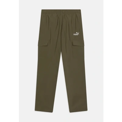 Abbildung von PUMA Jungen ESS No. 1 Logo Woven Cargo Pants B Webhose, Loden Green, 152