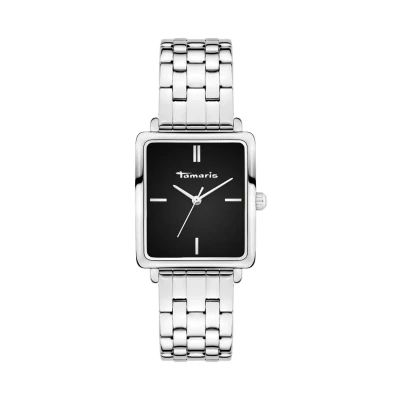 Abbildung von Tamaris Uhr, Damen, Größe: One Size, Silber schwarz