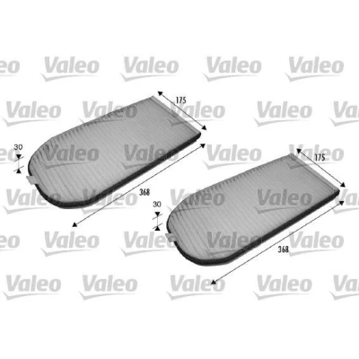 Abbildung von VALEO CLIMFILTER COMFORT 698838 Innenraumfilter Partikelfilter 366, 366 BMW: 7