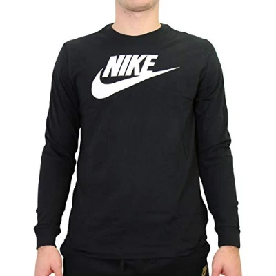 Abbildung von NIKE Men&#039;s Sportswear Sweatshirt, Schwarz Weiss, 3XL/T