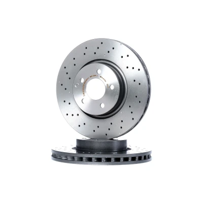 Abbildung von BREMBO COATED DISC LINE 09.A621.31 Bremsscheibe 322 32 5 gelocht/innenbel. beschichtet hochgekohlt mit Schrauben MERCEDES BENZ: C Class Saloon