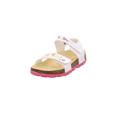Abbildung von Superfit Fussbettpantoffel Hausschuh, Weiß/Pink 1040, 24 EU