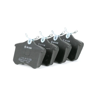 Abbildung von BOSCH 0 986 494 600 Bremsbelagsatz Low Metallic mit Schrauben Zubehör RENAULT: Modus / Grand Modus, MEGANE 4, 3 Grandtour