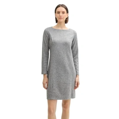 Abbildung von TOM Tailor Strickkleid, Damen, Größe: 42, Morning grey melange