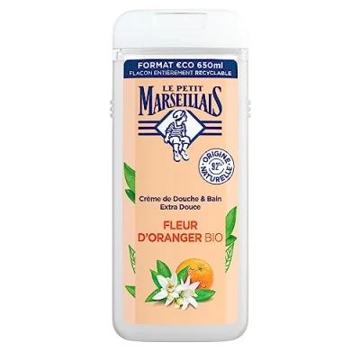 Abbildung von Le Petit Marseillais Dusche &amp; Bad Creme extra weich Orangenblüte 1 x 650 ml