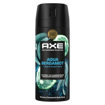 Abbildung von Axe Premium Bodyspray Aqua Bergamot Deo ohne Aluminiumsalze für 72H Frische 150 ml