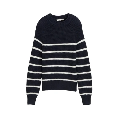 Abbildung von TOM TAILOR Denim Strickpullover, mit Strick Struktur