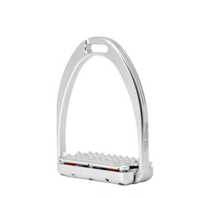 Abbildung von Tech Stirrups Steigbügel Capri Plus Dressur Silber