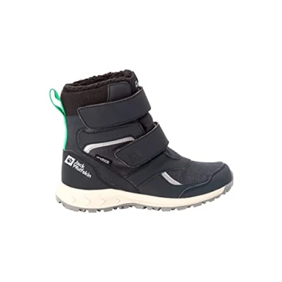 Abbildung von Jack Wolfskin Unisex Kinder Woodland Wt Texapore High Vc K, Dark Blue / Green, 30 EU