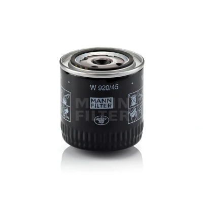 Abbildung von MANN FILTER W 920/45 Ölfilter M 22 X 1.5 mit einem Rücklaufsperrventil Anschraubfilter JEEP: GRAND CHEROKEE 4, 3, Commander
