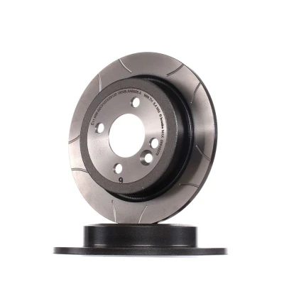 Abbildung von BREMBO MAX LINE 08.9163.75 Bremsscheibe 259 10 4 geschlitzt, voll beschichtet hochgekohlt MINI: Hatchback, Convertible