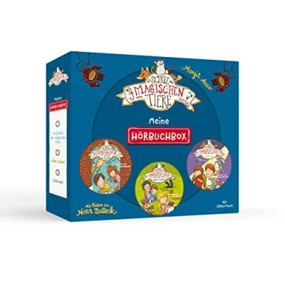 Abbildung von Die Schule der magischen Tiere: Meine Hörbuchbox: »Die Tiere«, »Voller Löcher!«, »Licht aus!«: 6 CDs