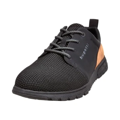 Abbildung von bugatti Sneaker, Freizeitschuh, Halbschuh, Schnürschuh mit Kontrastbesatz