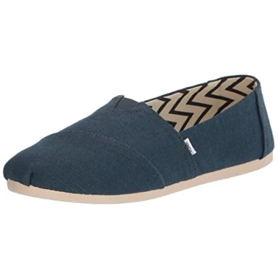 Abbildung von TOMS Alpargata Slipper, Damen, Größe: 37.5, Majolica blue Textil