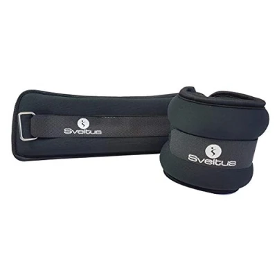 Abbildung von Neoprene Weighted cuffs 500 gr x 2, Schwarz