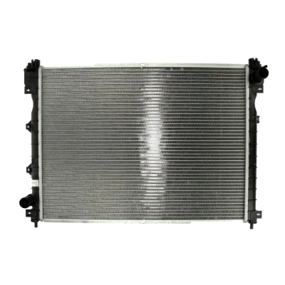 Abbildung von NRF 53096 Kühler, Motorkühlung Aluminium 612 459 32 Kühlrippen gelötet