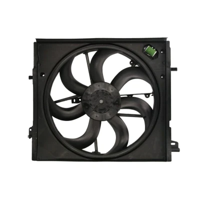 Abbildung von THERMOTEC D81001TT Lüfter 475 12 mit Kühlerlüfterrahmen (Zarge) NISSAN: Qashqai 2