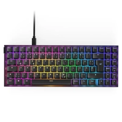 Abbildung von NZXT Function 2 MiniTKL 2024 Optische Tenkeyless Gamingtastatur RGB beleuchtet 8K Abfragerate Lineare Opt. Switches Einstellbare Auslösung Hot Swap Gaming Keyboard Schwarz DE (QWERTZ)
